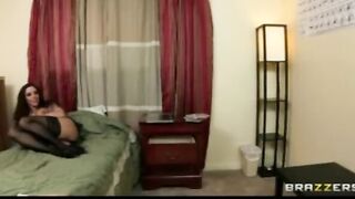 Hot Hispanic Milf Ariella Ferrera Fucks College College Girl inside his Dorm