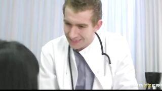 Hottie Big Boobed Patient Anastasia Brill is Pounded Anally by her Doctor