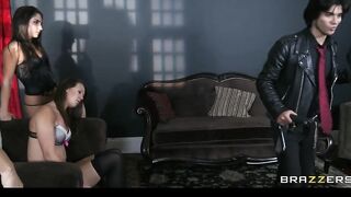 Lusty Huge-tit Blonde milf Thot Fucks her Daughter's Boyfriend's Rough-cock