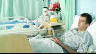Hot Ebony Nurse Blows & Fucks Sex Addict DannyD's Long-cock into Hospital