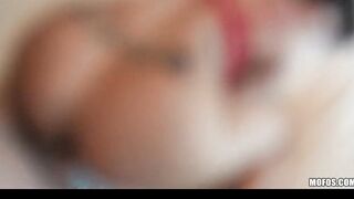 Young Bubble-ass Hispanic hoe GF screwed rough by huge-penis