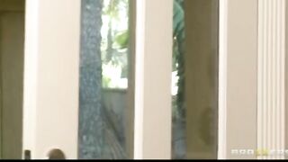 Cheating Huge-tit Dark Hair milf Skank Fucks Daughter's Boyfriend's Long-penis