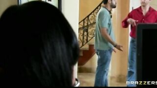 Vulgar Dark Haired Huge-tit Ex-Wife Cheats on Hubby with a Real Estate - Brazzers