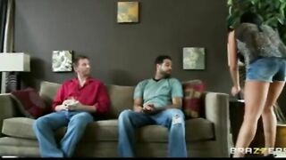 Vulgar Dark Haired Huge-tit Ex-Wife Cheats on Hubby with a Real Estate - Brazzers
