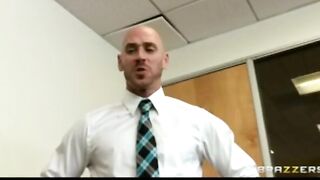 Freaky Huge-tit Blonde mom Fucks Employee's Long-cock into the Office