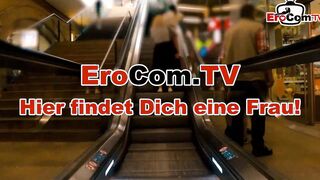 German Dark Haired 19 Year Old with tiny boobies banged! at the first Date