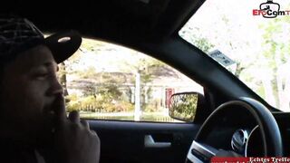 Blonde 19 Year Old with tiny boobies pick up from a hube big black cock