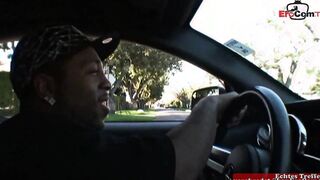 Blonde 19 Year Old with tiny boobies pick up from a hube big black cock