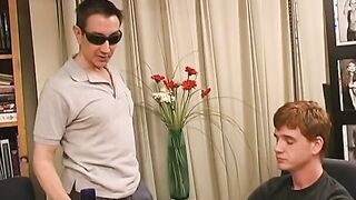 Bombshell hoe fuck rough on the couch by bi sexual men blowing