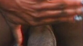 Women gets cock into all holes for mouth full of cream