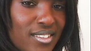 Women gets cock into all holes for mouth full of cream