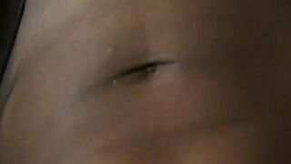Big Boobed black chick takes penis into on the deck and into saloon