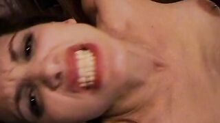A Cutie slender dark hair gets het snatch eaten out then pounded