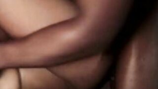 Hoe decides to take dick after unsuccessful masturbation