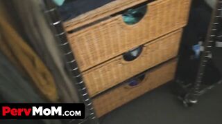 Stepmom Caught Stepsons Sniffing On Her Lingerie