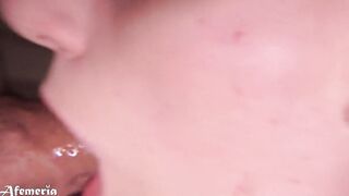 Super hot Deeply Penis till Cum into Mouth Close Up