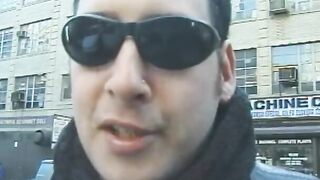 Bae domina into leather witha crazy sexy body slides bro into clamp