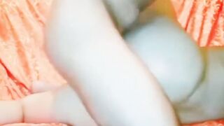 having sex with a Bombshell Mexican Hispanic with a huge ass on her sofa