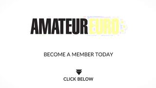 AMATEUREURO - Italian Bombshell Gets Anal During Beauty Casting