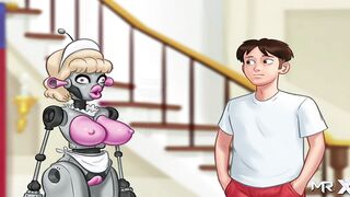 SummertimeSaga - Rich cunt with mouth Wears Kinky Maid Costume E3 #84