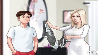SummertimeSaga - Rich cunt with mouth Wears Kinky Maid Costume E3 #84