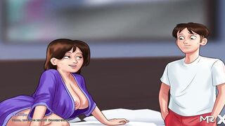 SummertimeSaga - Rich cunt with mouth Wears Kinky Maid Costume E3 #84