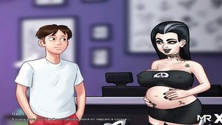 SummertimeSaga - Jerking each other off inside a rooftop tent E3