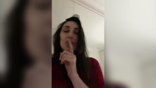 The bitch retired during the party to please the cunt