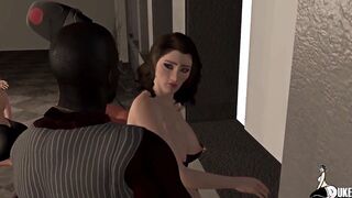 Rich african men share a bunch of instagram thots at a party