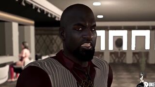 Rich african men share a bunch of instagram thots at a party