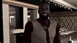 Rich african men share a bunch of instagram thots at a party