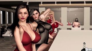 Rich african men share a bunch of instagram thots at a party
