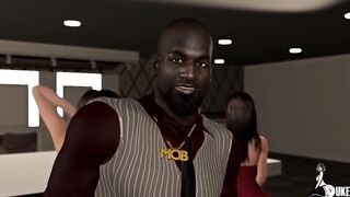 Rich african men share a bunch of instagram thots at a party