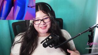 Lizren reacts to an amateur porn camgirl