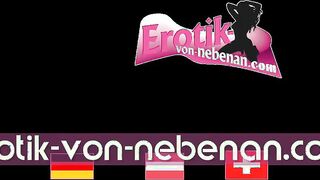 German Cum Party with drink and multiple cummed gang bang
