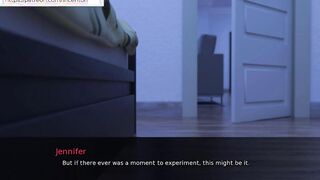 Into Jennifer - Using the toy on her tight BOOTY