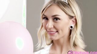Its Stepsister Chloe Temple Birthday and She Get Cummed Surprise