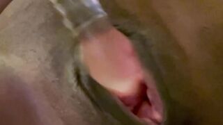 Mrs Bell toy home alone masturbation squirting beginner