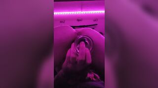 Nympharena Masturbating until shaking orgasm after shower