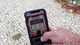 Petite blonde german Mom pick up for a 1 night stand