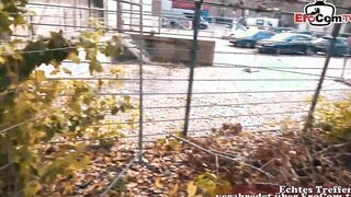 Petite blonde german Mom pick up for a 1 night stand