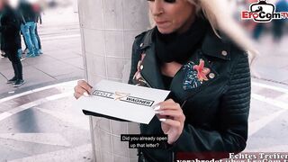 Petite blonde german Mom pick up for a 1 night stand