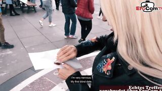 Petite blonde german Mom pick up for a 1 night stand