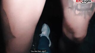 Inked German Mom with huge breasts pick up for a banged!