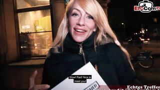 Inked German Mom with huge breasts pick up for a banged!
