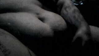 masturbating with thick african dildo