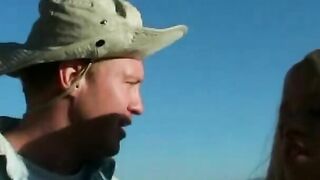 Blonde gets turned on when her asshole pumped with penis public