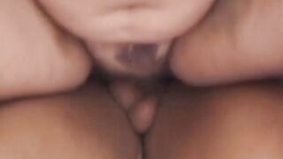 Filthy mature bitch is professional cocksucking and fucking
