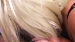 Thirsty cum skank is ready to got it on the mouth