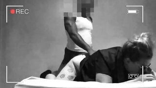 Older Police Officer Blows And fucks Ebony Inmate Into Jail